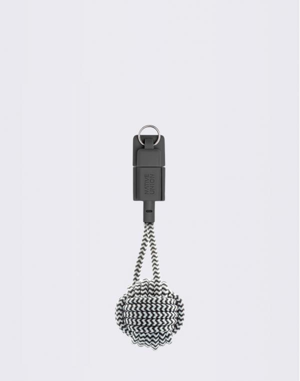 Native Union Key Cable Zebra