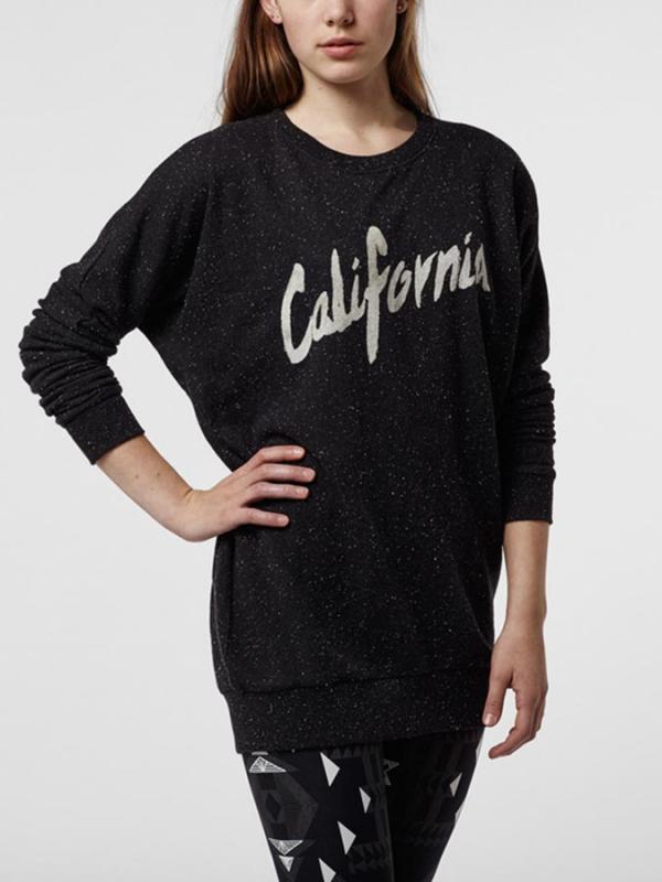 Mikina O´Neill LW LOOSE FIT CREW SWEATSHIRT Černá