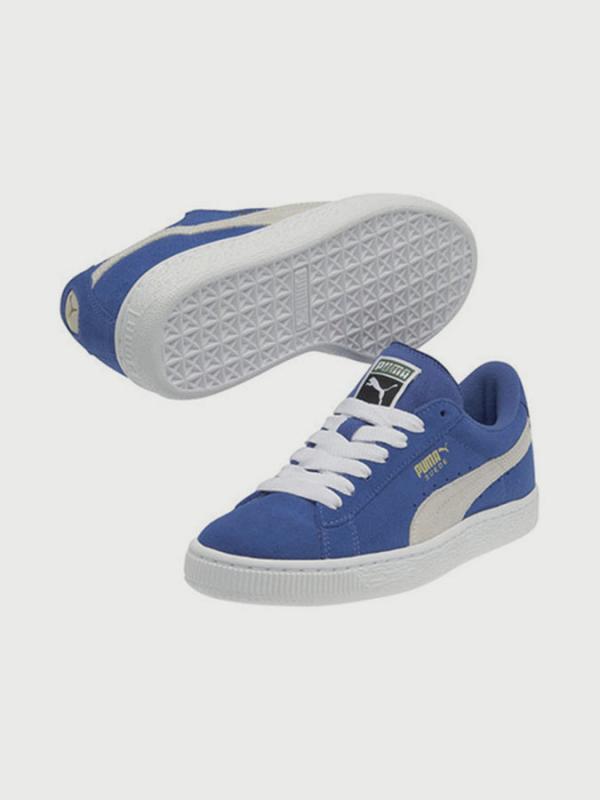 Boty Puma Suede Jr Modrá