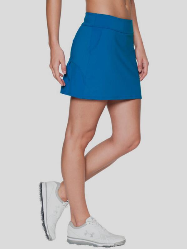 Sukně Under Armour Links Knit Skort Modrá