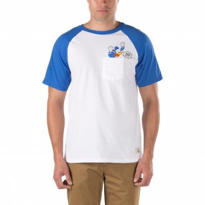 Vans Disney SS Raglan White T-shirt