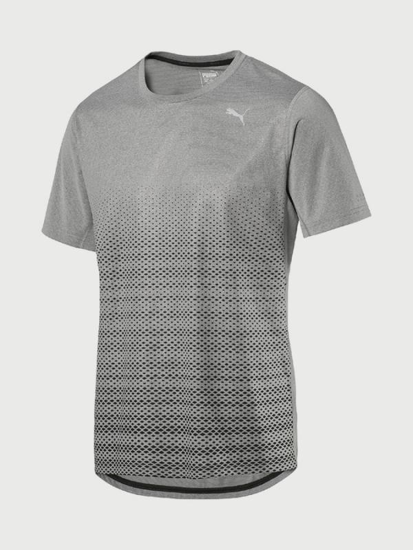 Tričko Puma Graphic S S Tee Šedá
