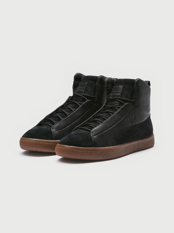 Boty Puma Clyde FSHN Mid NATUREL Černá