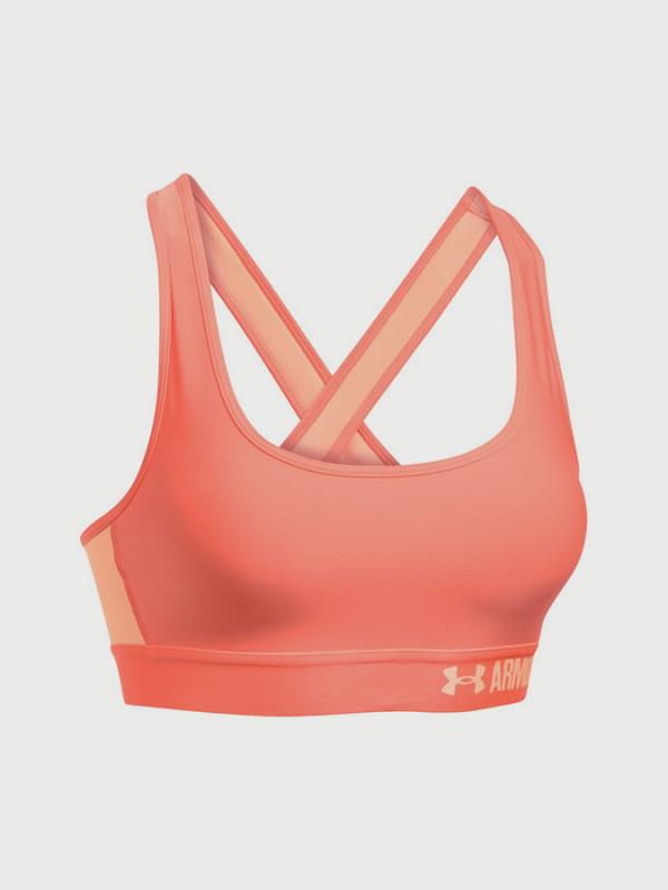 Kompresní podprsenka Under Armour Crossback Oranžová