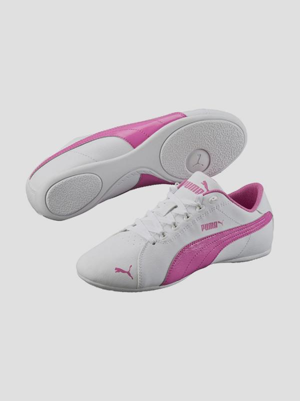 Boty Puma Janine Dance 2 white-phlox pink Bílá