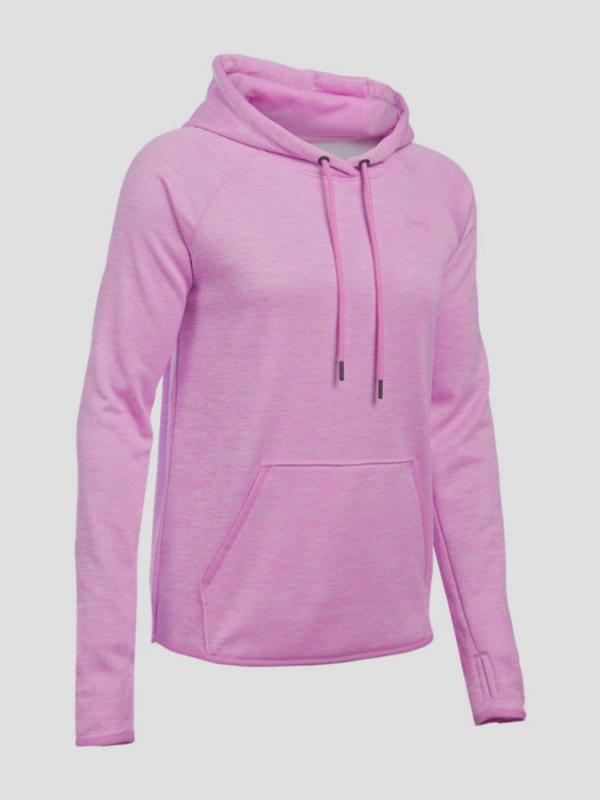 Mikina Under Armour Coldgear Storm AF Icon Hoodie - Twist Růžová