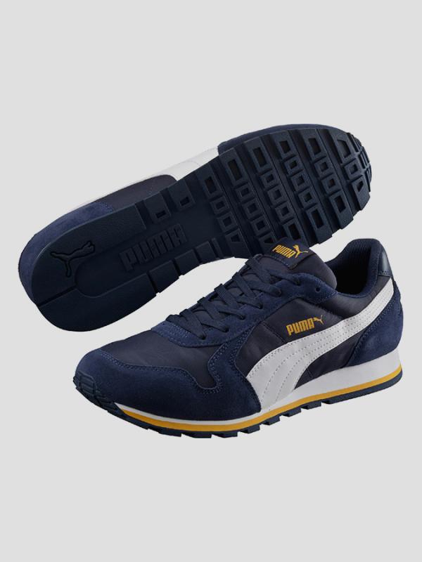 Boty Puma ST Runner NL Peacoat- White Modrá