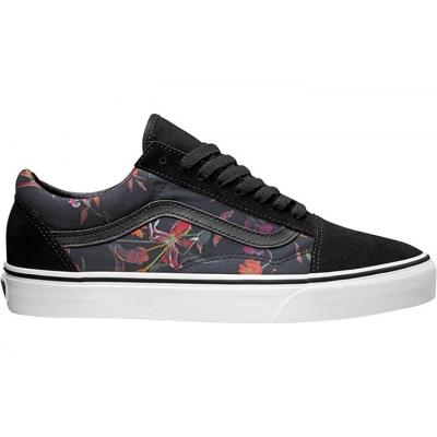 Vans Old Skool Black Bloom Black/True White