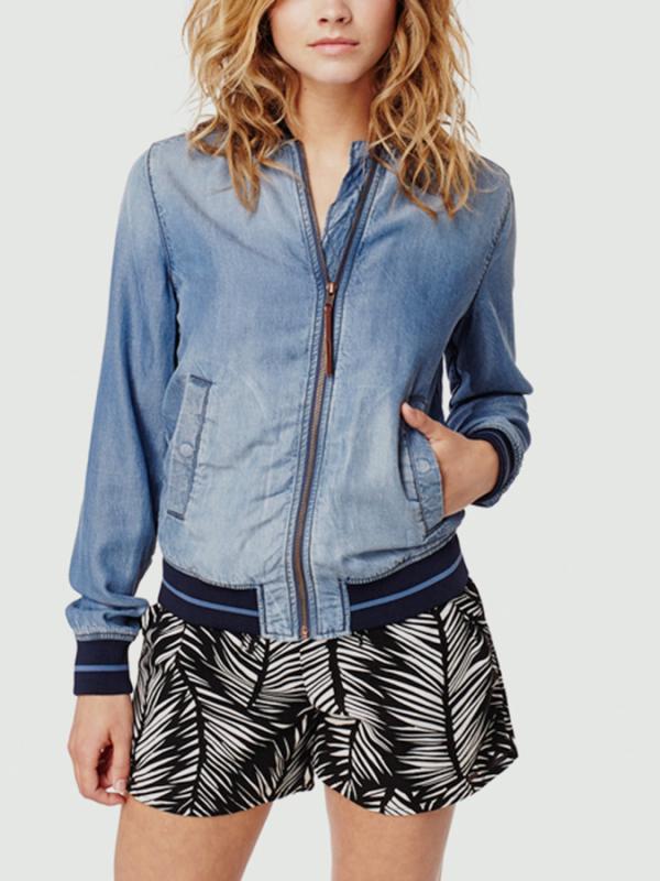 Bunda O´Neill LW TENCEL BOMBER Modrá