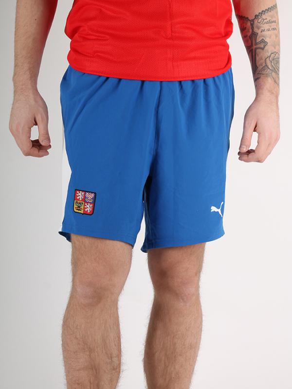 Kraťasy Puma CZECH TEAM SHORT EU 04 Modrá