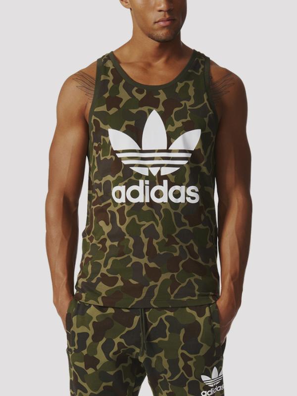 Tílko adidas Originals CAMO TANK Barevná