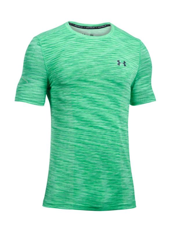 Tričko Under Armour Threadborne Seamless SS Zelená