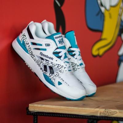 Reebok Ventilator II White/ Black/ Blue/ Grey