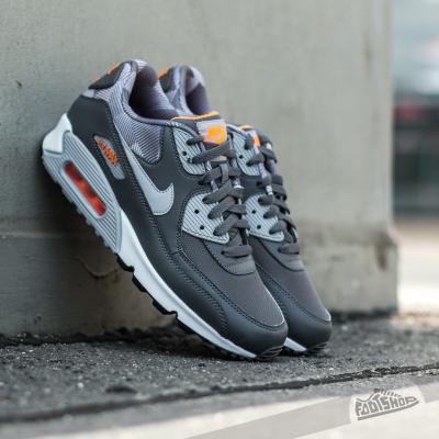 Nike Air Max 90 Print Dark Grey/ Wolf Grey- White- Total Orange