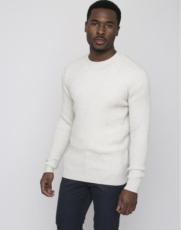 Knowledge Cotton Cable Star White M