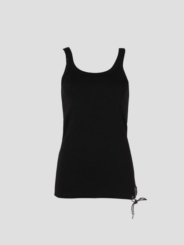 Tílko Diesel REBOOT-BLACK-TOP TOP Černá