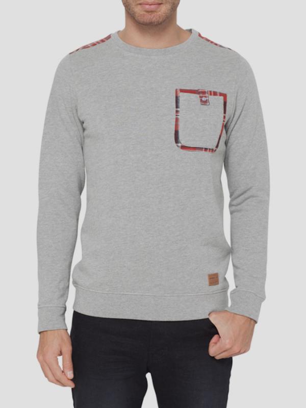 Mikina O´Neill LM FLANNELVILLE CREW SWEAT Šedá
