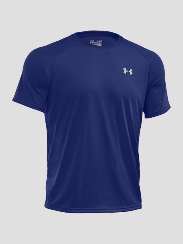 Tričko Under Armour Tech SS Tee Šedá