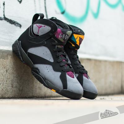 Air Jordan 7 Retro BG Black/Bordeaux-Light Graphite-Midnight Fog