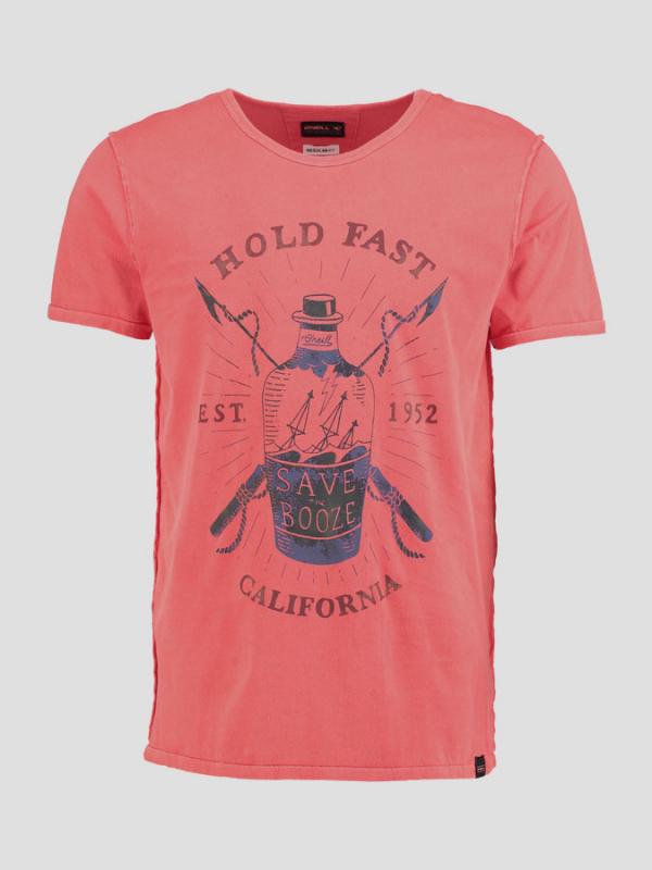 Tričko O´Neill LM HOLD FAST T-SHIRT Červená