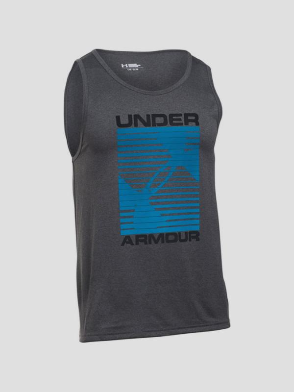 Tílko Under Armour Heatgear Turned Up Tank Šedá