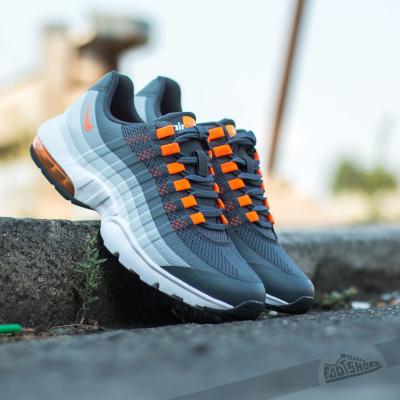 Nike Wmns Air Max 95 Ultra Dark Grey/Total Orange-Cold Grey-Wolf Grey