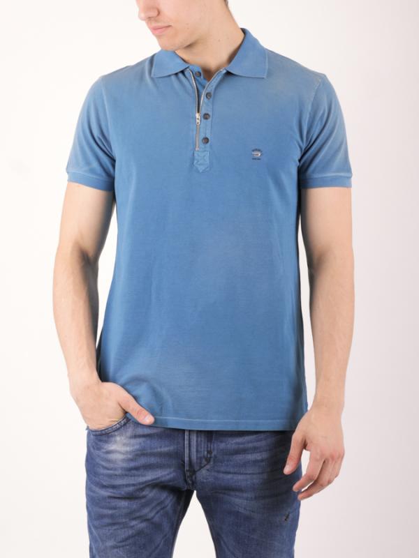Tričko Diesel T-UKYO CAMICIA Modrá