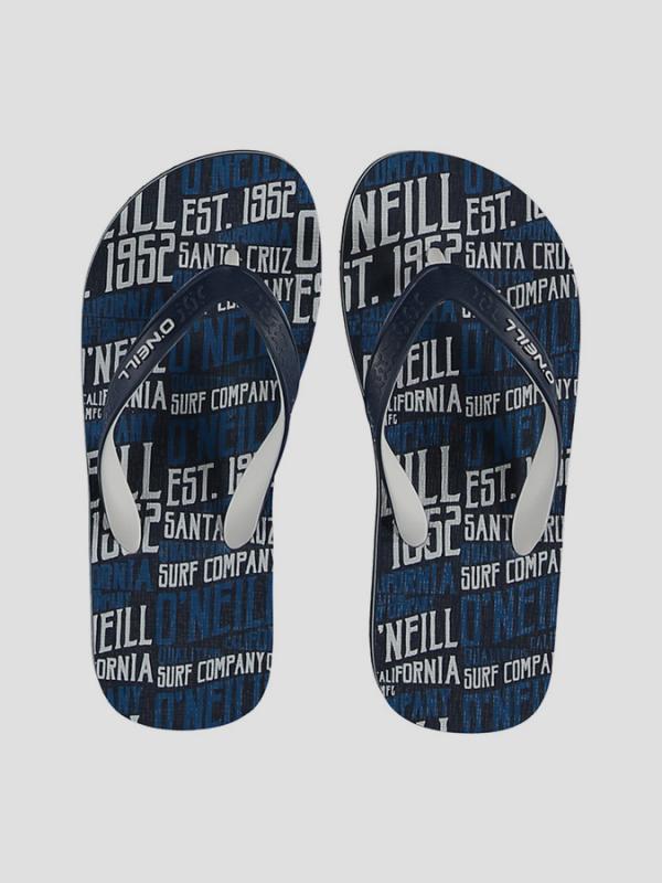 Žabky O´Neill FB PROFILE PATTERN FLIP FLOPS Modrá