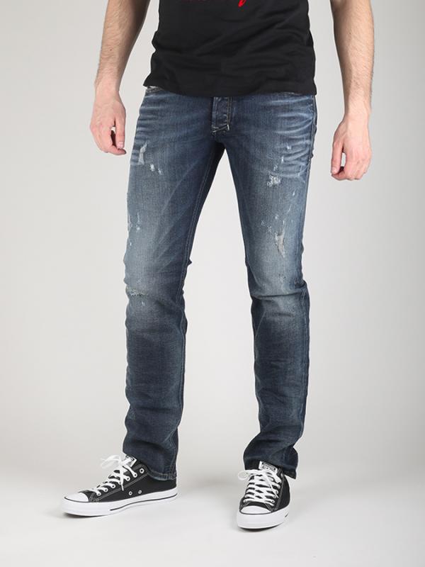Džíny Diesel SAFADO L.32 PANTALONI Modrá