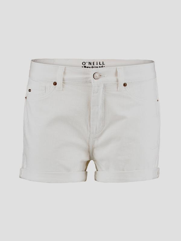 Kraťasy O´Neill LW BOYFRIEND WHITE SHORTS Bílá