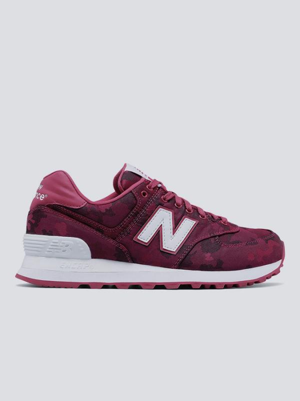 Boty New Balance WL574MWC Červená
