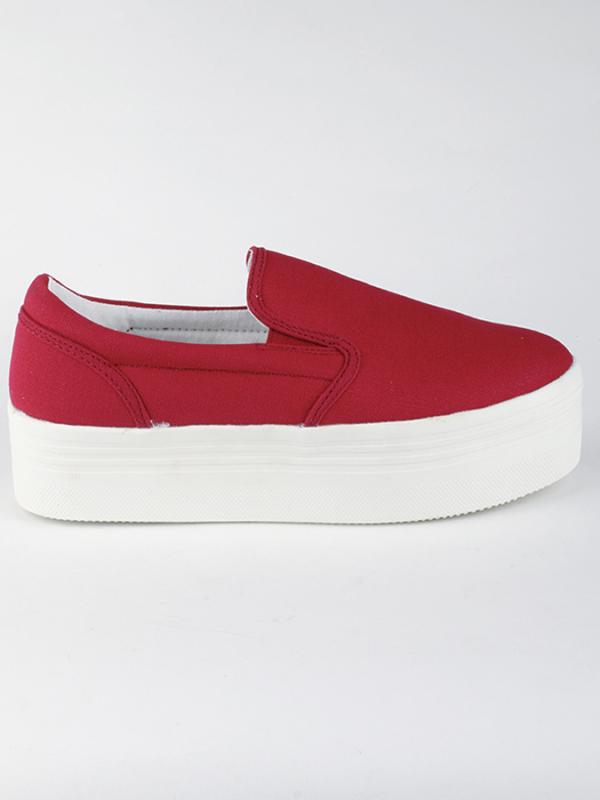 Boty Primadonna CALZATURA SNEAKERS CANVAS ROSS Červená