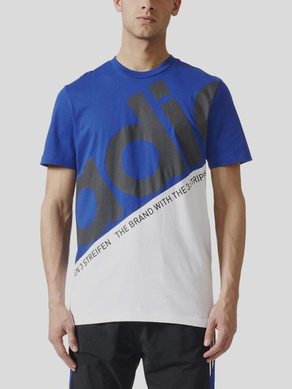 Tričko adidas Originals PETE CL TEE Modrá