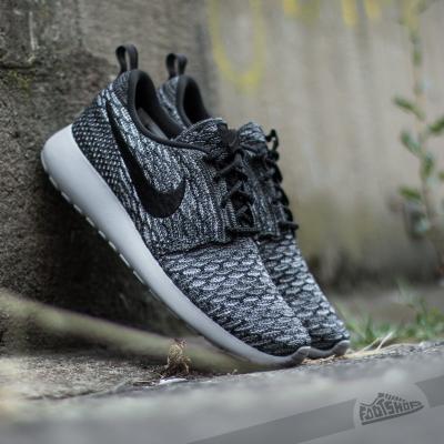 Nike Wmns Roshe One Flyknit Cool Grey/Black-Wolf Grey-White