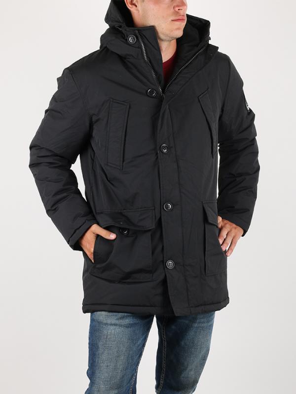 Bunda Superdry EVEREST PARKA Černá