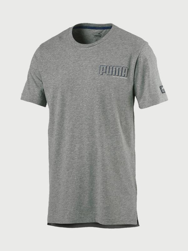 Tričko Puma STYLE Athletics Tee Šedá
