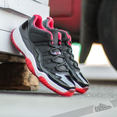 Air Jordan 11 Retro Low Black/True Red-White