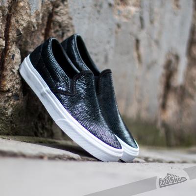 Vans Classic Slip-On (Pebble Snake) Black