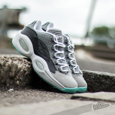 Reebok Question Low R13 Black/ Carbon/ White/ Aqua