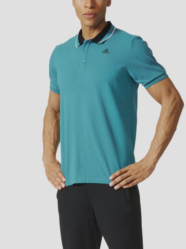 Tričko adidas Performance ESS POLO Zelená