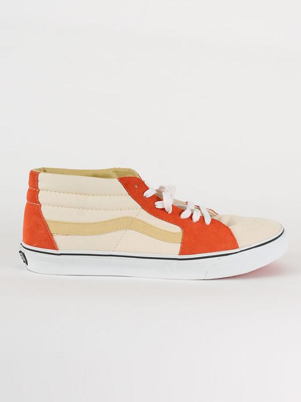 Boty Vans U Skate Mid 080 Oranžová