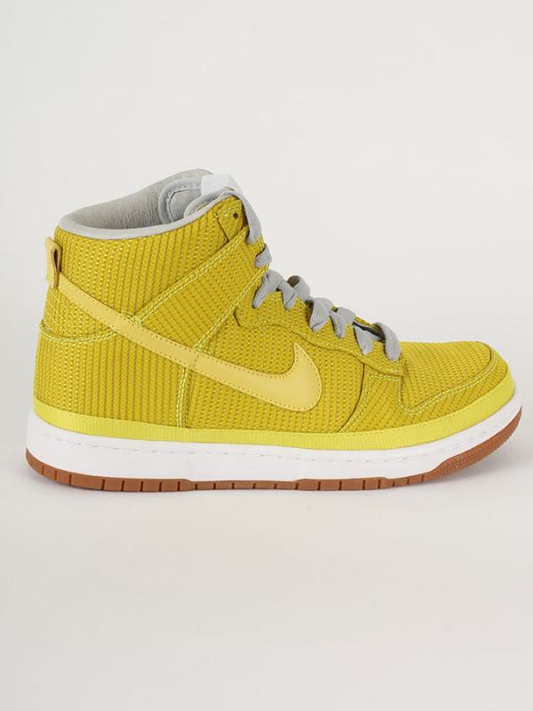 Boty Nike DUNK HIGH SUPREME Žlutá