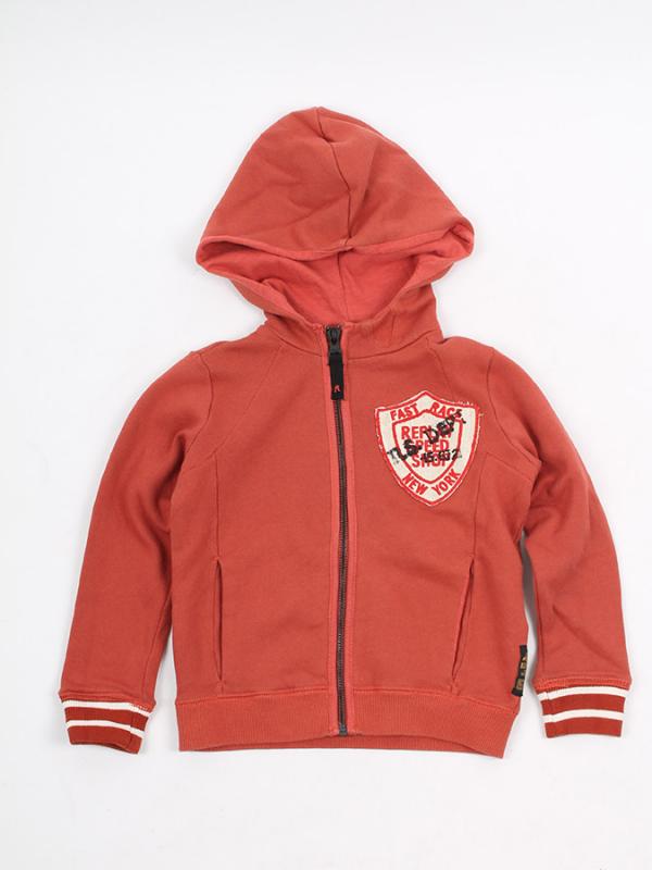 Mikina Replay GMT DYED FLEECE Oranžová