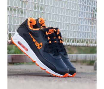Nike Air Max 90 FB (GS) Black/Total Orange