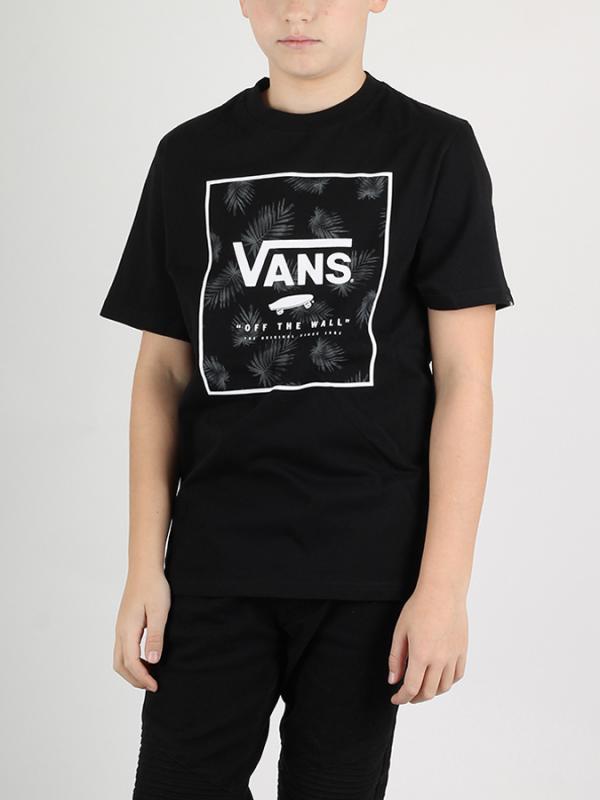 Tričko Vans BY PRINT BOX BOYS BLACK-TONAL PAL Černá