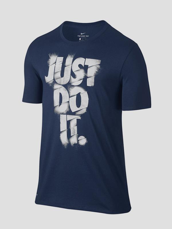 Tričko Nike M NK DRY TEE DF JDI GRIND Modrá