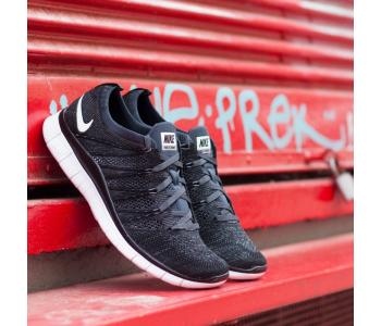 Nike Free Flyknit NSW Black/White