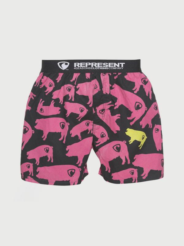Boxerky Represent Mike Pig Farm Barevná
