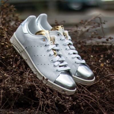 adidas Stan Smith White/Silver Met.