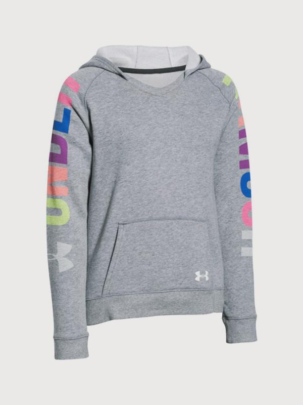 Mikina Under Armour Favorite Fleece Hoody Šedá
